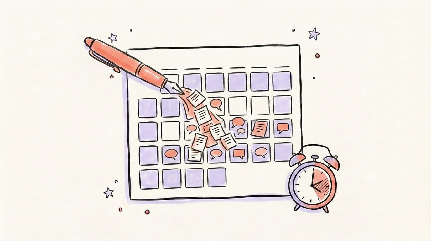 Content Batching: A Month of Posts in One Afternoon