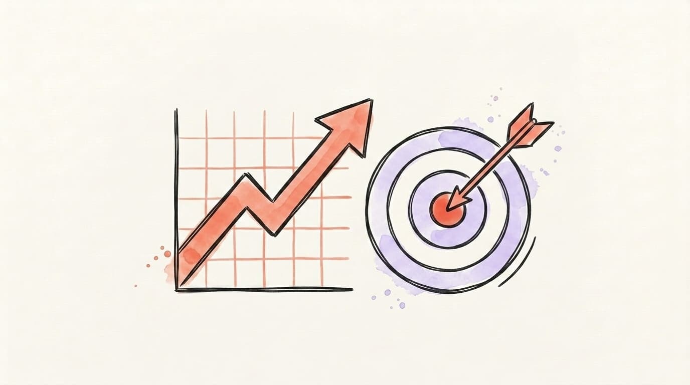 Analytics and goals audit illustration