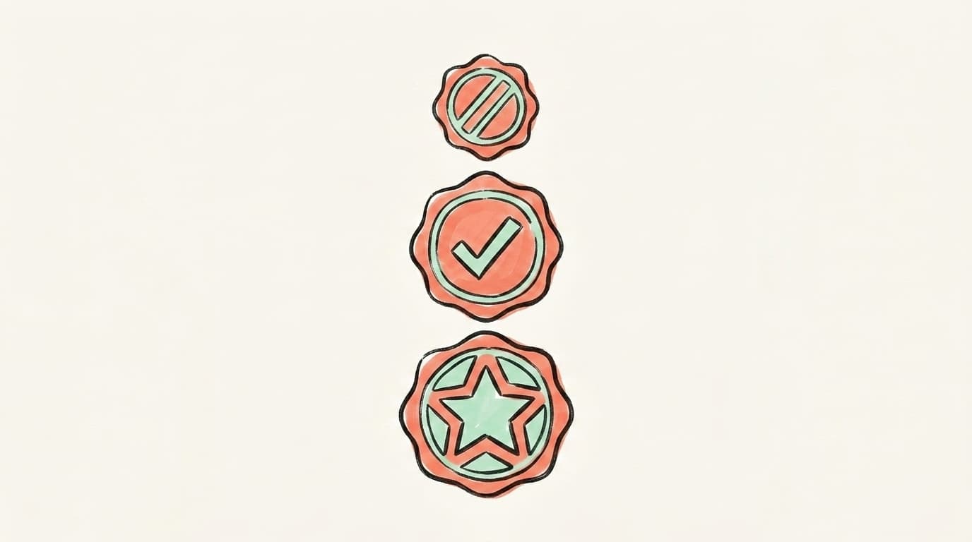 Three tier badges representing X subscription levels — Basic, Premium, and Premium+