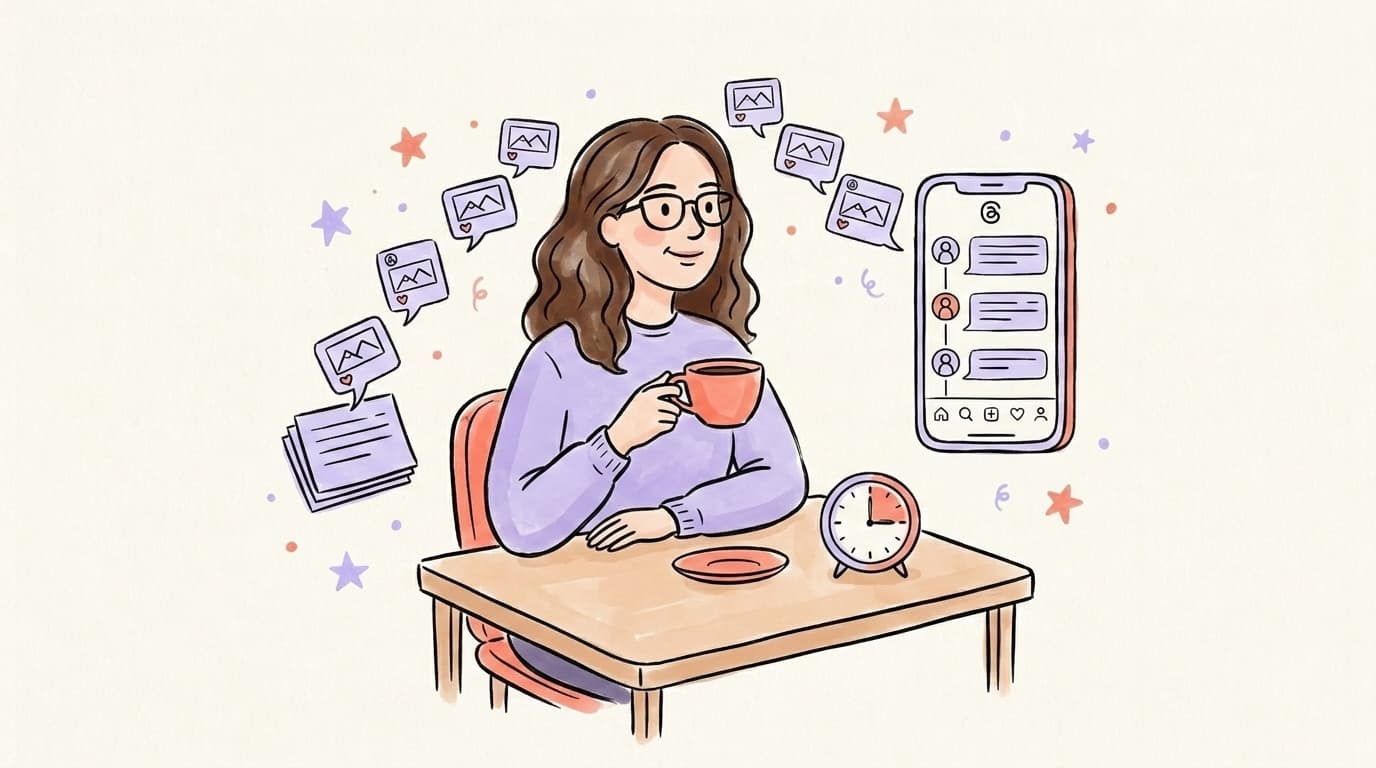Threads for Solopreneurs: A 1-Hour-Per-Week System