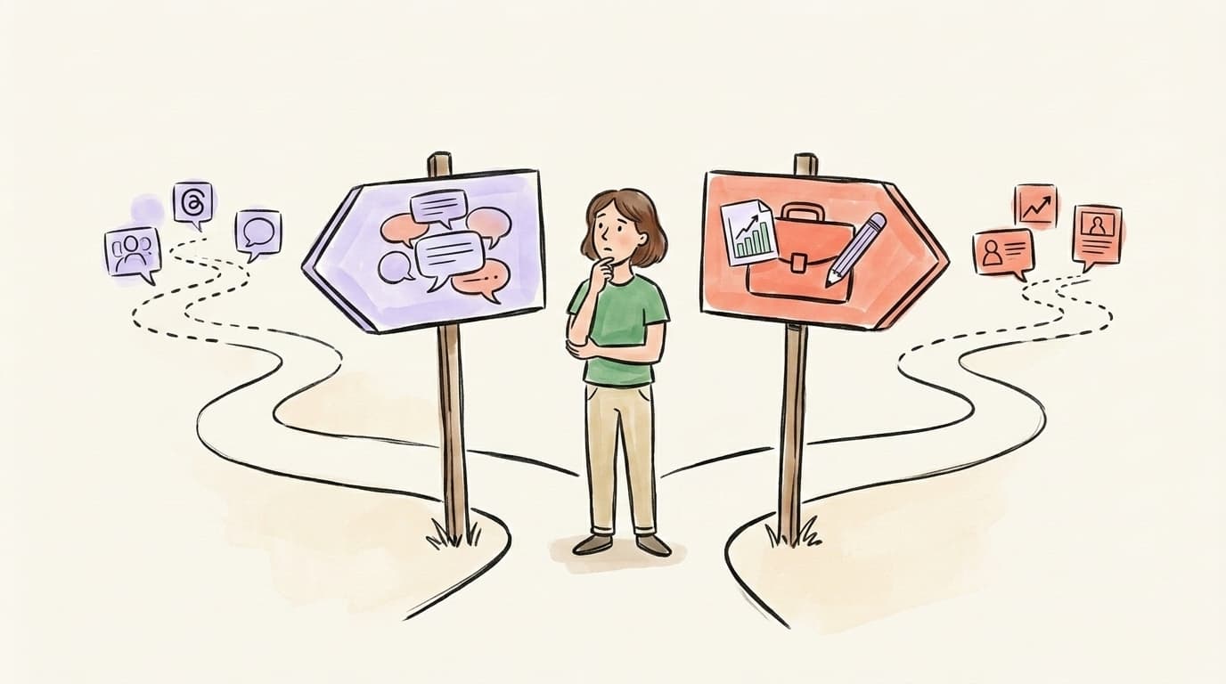 Threads vs. LinkedIn: Where Should B2B Founders Spend Time?